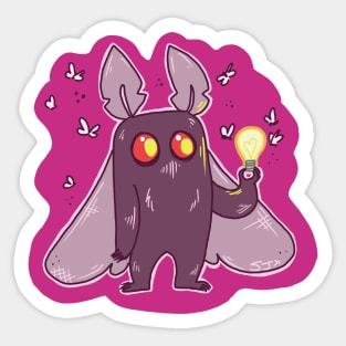 The Mothman Sticker